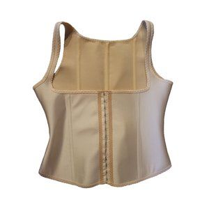 Beige Corset Shapewear with Boning Size 40 XXL